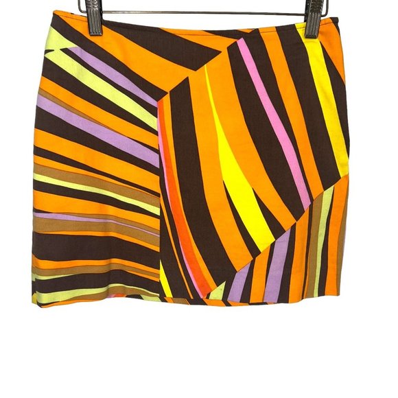 Missoni Multicolor Retro Pattern Mini Skirt 8 - Picture 2 of 11